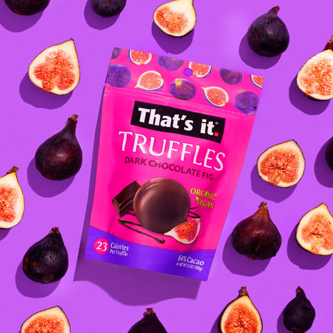 That's it. Dark Chocolate Fig Truffles