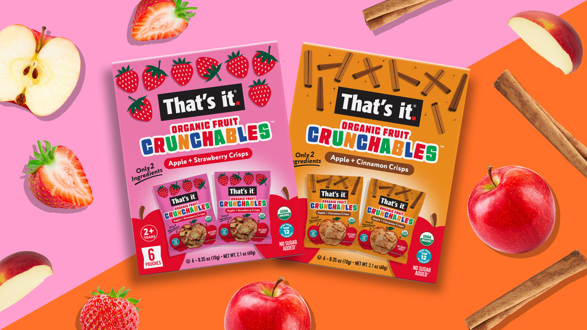 That's it. Organic Fruit Crunchables