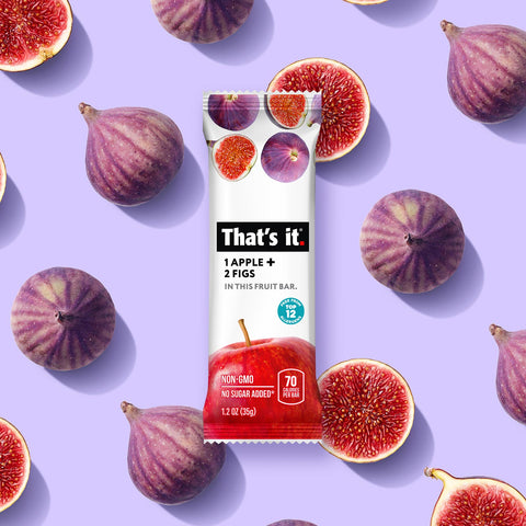 That's it. Apple + Fig Fruit Bar