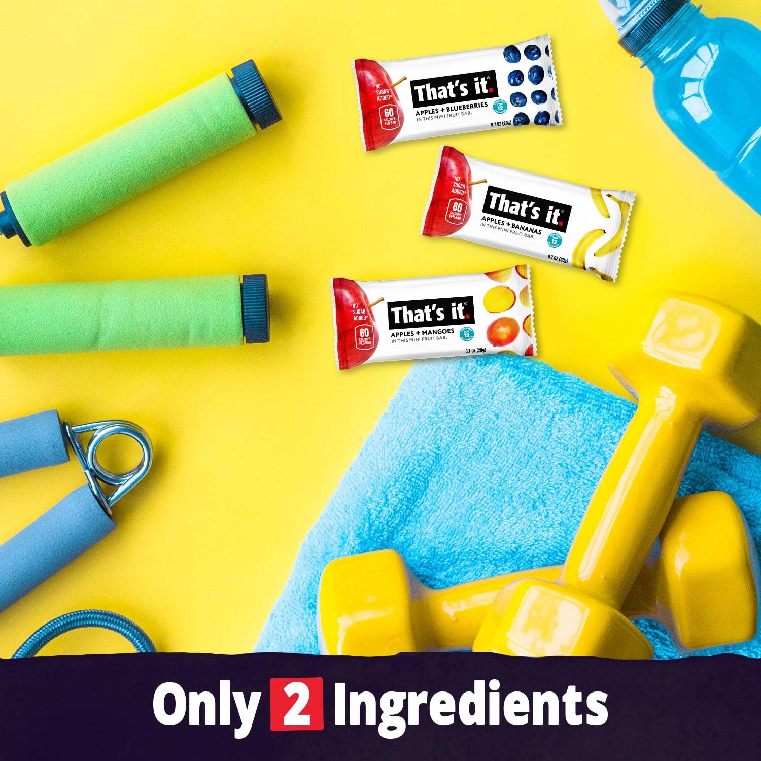 Minis Variety Pack - Banana, Blueberry & Mango (36 Bars) photo 5