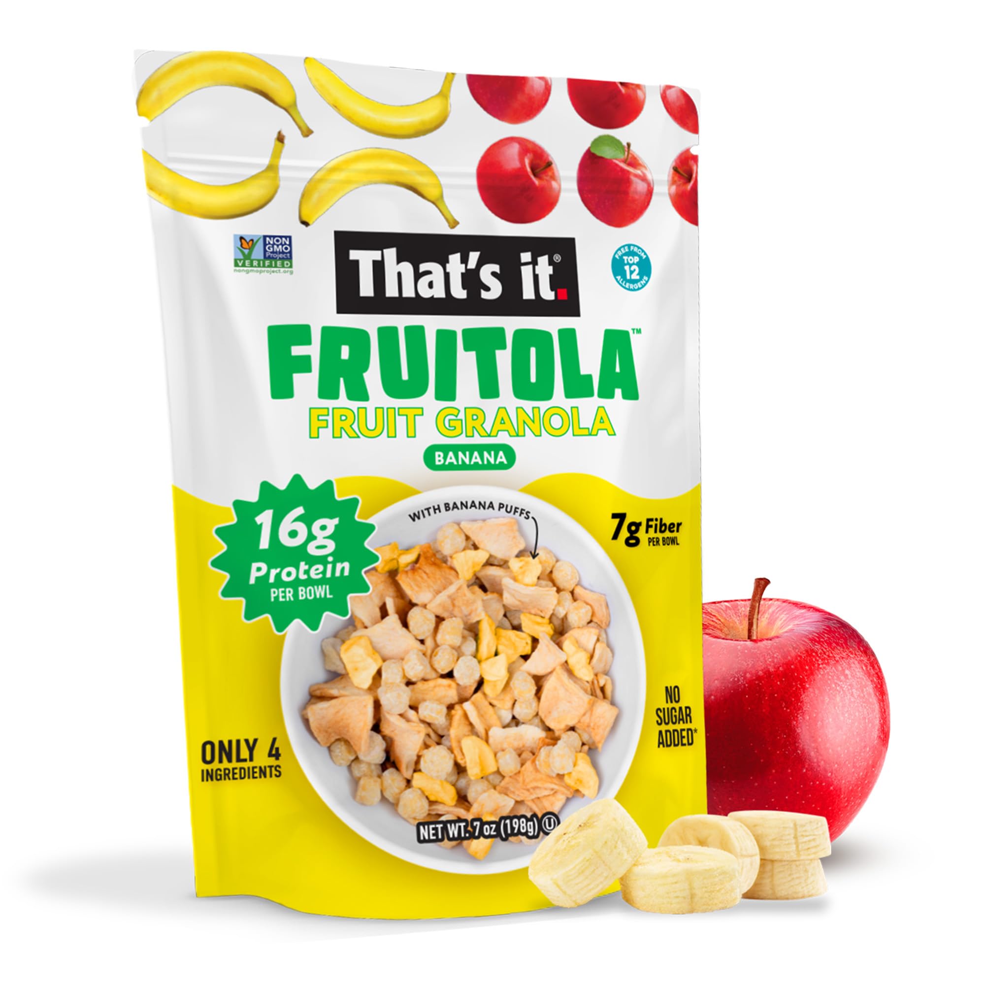 Banana Fruitola Fruit Granola (3 Packs) - 7oz photo 3