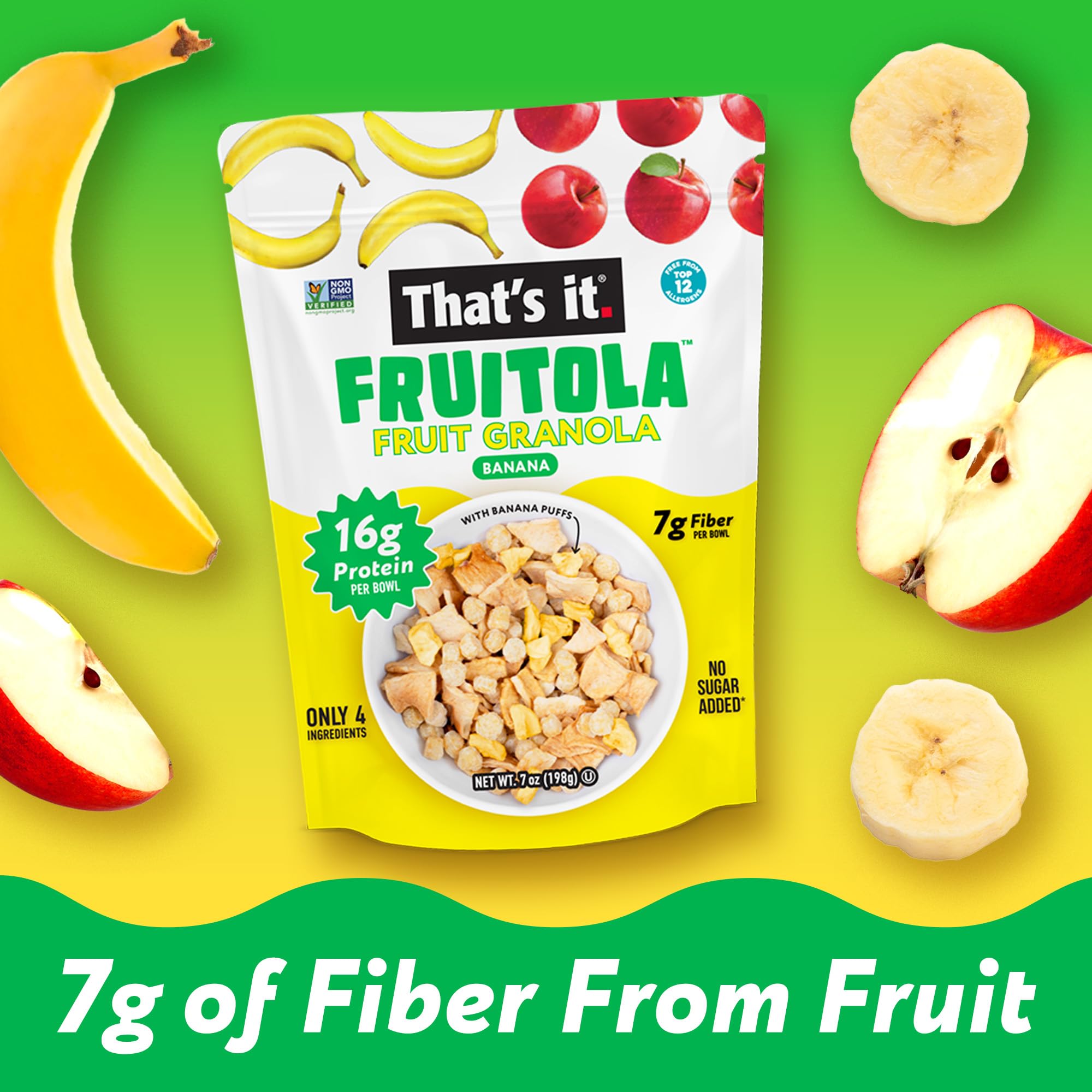 Banana Fruitola Fruit Granola (3 Packs) - 7oz photo 5