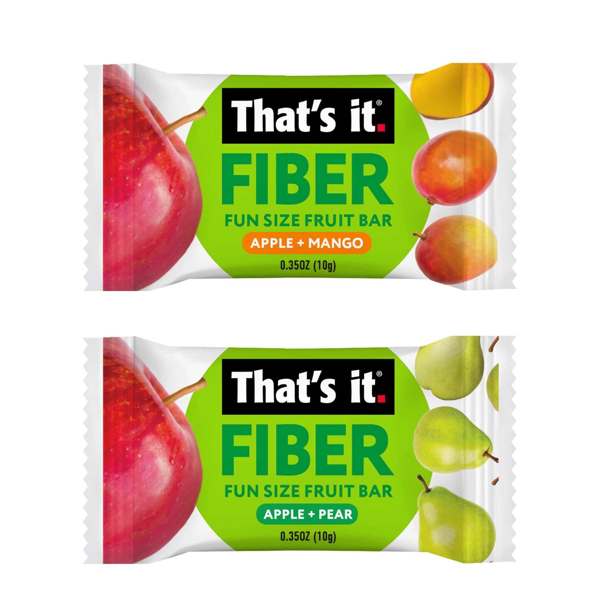 Fiber Fun Size Fruit Bar Variety - Mango & Pear (24 Bars) photo 3