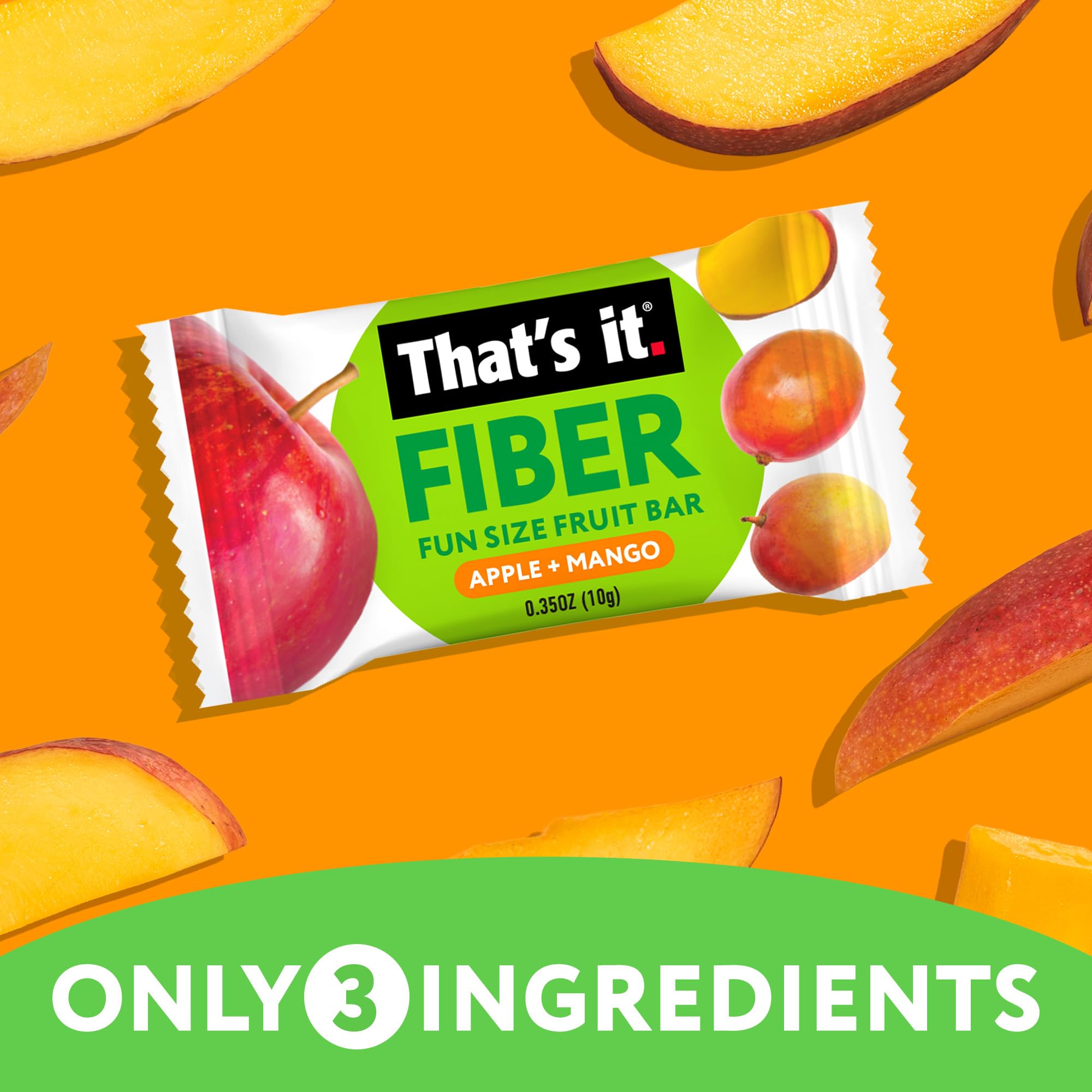 Fiber Fun Size Fruit Bar Variety - Mango & Pear (24 Bars) photo 5