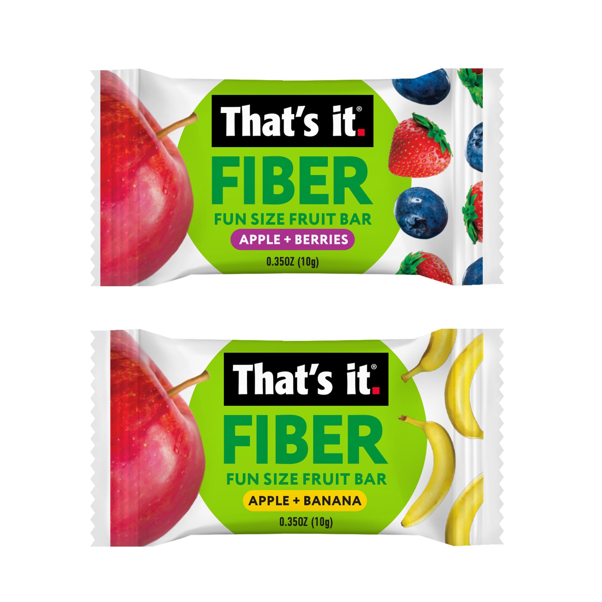 Fiber Fun Size Fruit Bar Variety - Mixed Berries & Banana (24 Bars) photo 3