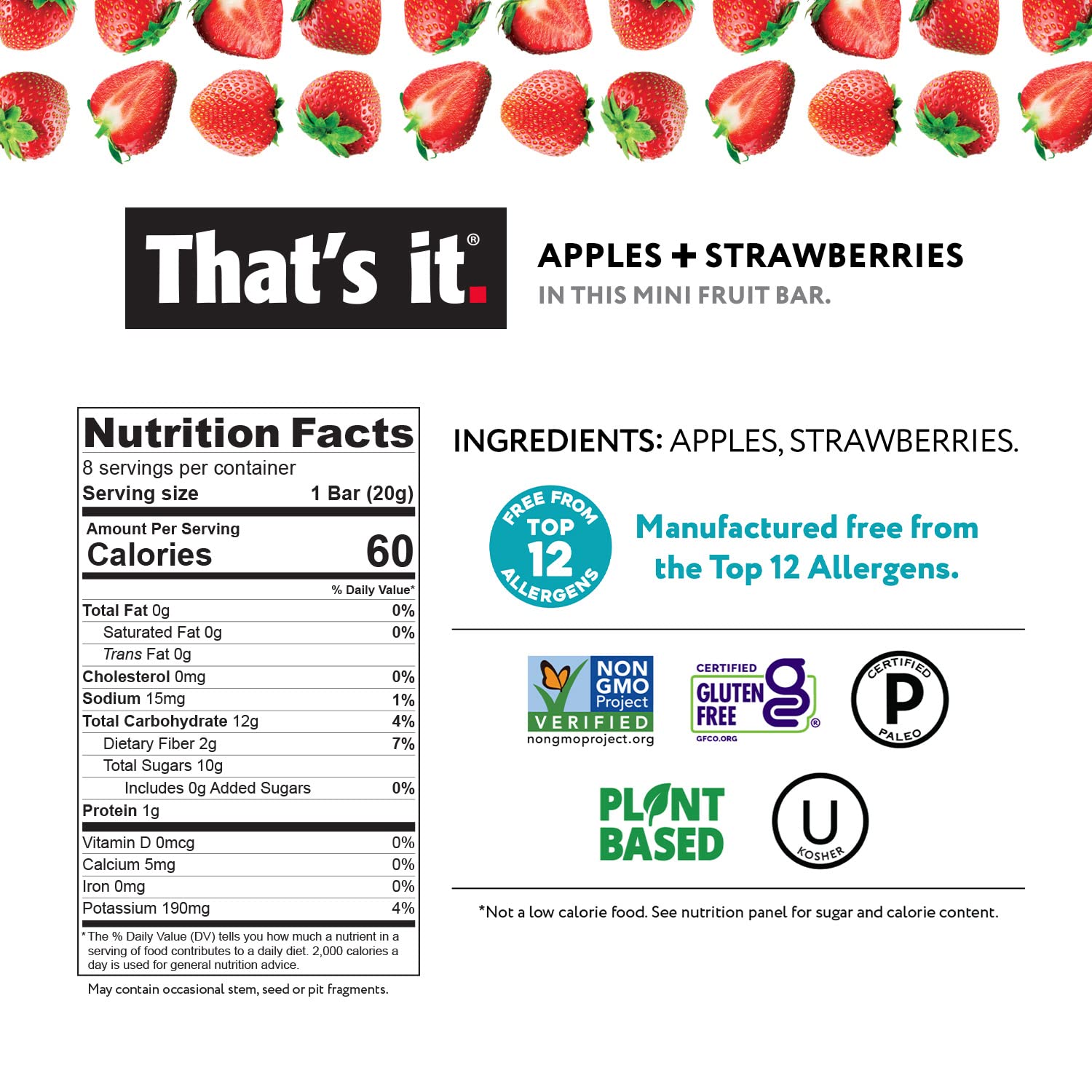 Minis Variety Pack - Blueberry, Mango & Strawberry (24 Bars) photo 5