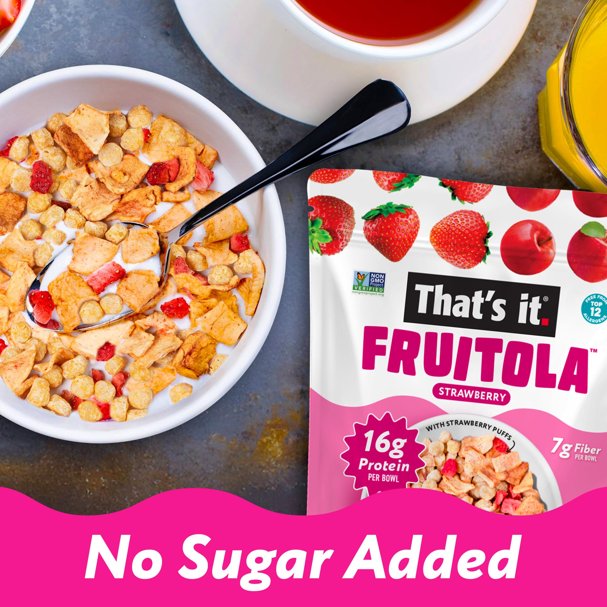 Strawberry Fruitola Fruit Granola (Family Size) - 14oz photo 5